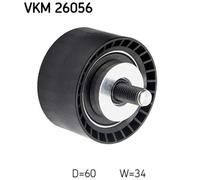 Galet enrouleur de courroie d'accessoire SKF VKM 26056