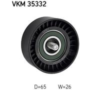 Galet enrouleur de courroie d'accessoire SKF VKM 35332