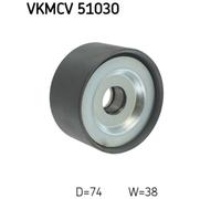 Galet enrouleur de courroie d'accessoire SKF VKMCV 51030
