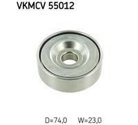 SKF VKMCV 55012 Galet enrouleur de courroie d'accessoire