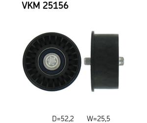 Galet enrouleur de courroie de distribution SKF VKM 25156