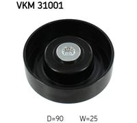SKF VKM 31001 Galet enrouleur de courroie d'accessoire