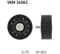 SKF VKM 34061 Galet enrouleur de courroie d'accessoire