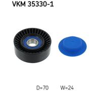 Galet Enrouleur De Courroie Skf Vkm 35330-1