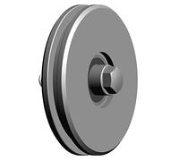 Galet gorge en U - axe à visser Ø 140-2 Roult