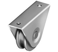 Galet gorge en U - Support à visser Ø 100-2 Roult