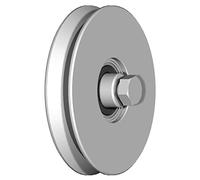 Galet gorge en V - axe à visser Ø 90-1 Roult