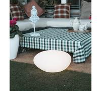 Galet lumineux rechargeable usb et solaire petra