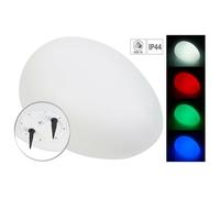 Galet lumineux solaire à LED - Noname - RVBB - Télécommandé - Énergie solaire - 2 ampoules