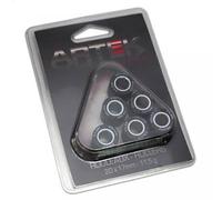 Galet rouleau de variateur Artek pour Scooter Peugeot 125 Satelis 2004 à 2020 20x17 11.5Grs Neuf