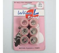 Galet rouleau de variateur Leovince compatible avec Scooter Beta 125 Eikon 2000 à 2004 19x17 5.8Grs