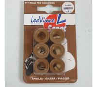 Galet Rouleau De Variateur Leovince Pour Scooter Aprilia 125 Leonardo 1995 À 2003 20x17 14.5grs Neuf