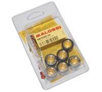 GALET MAXISCOOTER MALOSSI 20x17 16,0g (x6) POUR PEUGEOT 125 SATELIS + POUR VARIATEUR MULTIVAR YAMAHA 125 XMAX-MBK 125 SKYCRUISER, SKYLINER