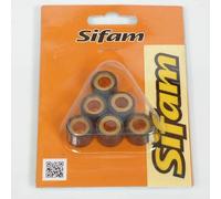 Galet rouleau de variateur Sifam compatible avec Scooter Peugeot 50 Django 2T Heritage 2014 à 2018 16x13 9Grs
