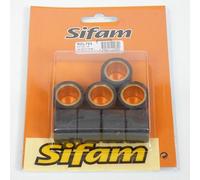 Galet rouleau de variateur Sifam compatible avec scooter Piaggio 500 MP3 2008-2017 25x17 18.6Grs