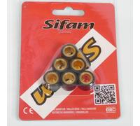 Galet Rouleau De Variateur Sifam Pour Scooter Aprilia 50 Amico 1993 À 1998 15x12 6.5grs Neuf