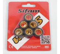 Galet Rouleau De Variateur Sifam Pour Scooter Mbk 125 Mw Tryptik 3 Roues 2017 À 2016 20x12 10grs Neuf