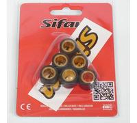 Galet rouleau de variateur Sifam pour Scooter Peugeot 50 Elystar 2T - Etrier Ajp 2008 à 2014 16x13 7.5Grs Neuf