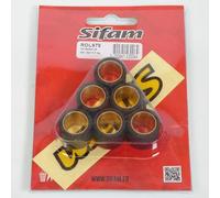 Galet rouleau de variateur Sifam pour Scooter Piaggio 125 Mp3 Hybrid 2009 à 2010 19x17 7.4Grs Neuf