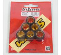 Galet Rouleau De Variateur Sifam Pour Scooter Piaggio 125 X Evo - Etrier Ar 1 Axe 2007 À 2017 19x17 7.4grs Neuf