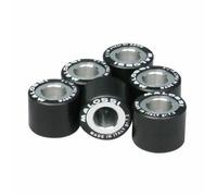 Galet-rouleau maxiscooter malossi 20,9x17 10,0g (x6) pour piaggio 250 x7, x8, x9 mp3, gts, beverly-peugeot 125 satelis compressor