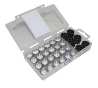 GALET SCOOT POLINI 19x15,5 3,5-4,0-4,5-5,0g (4 JEUX DE 6) POUR PIAGGIO 50 ZIP 2T ET 4T 2000>, TYPHOON 1999>, LIBERTY 2T ET 4T,