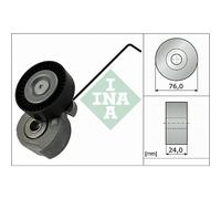 INA 534 0324 10 Galet tendeur de courroie d'accessoire