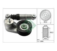 Galet tendeur, courroie d'accessoire Schaeffler INA 534 0595 10
