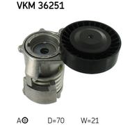 Galet tendeur, courroie d'accessoire SKF VKM 36251