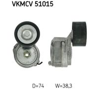 Galet tendeur, courroie d'accessoire SKF VKMCV 51015