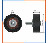NTY RNK-CT-023 Galet enrouleur de courroie d'accessoire