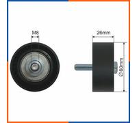 NTY RNK-CT-007 Galet enrouleur de courroie d'accessoire