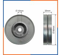 Galet tendeur de courroie d'accessoire pour SUZUKI | 17540-77E00, 17540-77E10