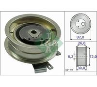 Galet tendeur de courroie de distribution 531 0203 20 INA pour VW SKODA AUDI