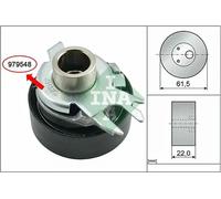 Galet tendeur de courroie de distribution 531 0525 30 INA pour VW SEAT