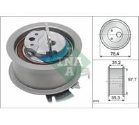 Galet tendeur de courroie de distribution 531 0565 30 INA pour VW SKODA AUDI