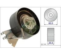 Galet tendeur de courroie de distribution 531 0572 10 INA pour PEUGEOT CITROËN