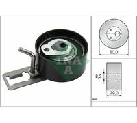 Galet tendeur de courroie de distribution 531 0850 10 INA pour FORD CITROËN FIAT