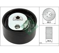 INA Galet tendeur de courroie de distribution 531 0941 10 pour FIAT IVECO