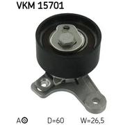 Galet tendeur de courroie de distribution automatique VKM 15701 SKF pour OPEL