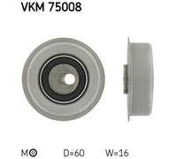 Galet tendeur de courroie de distribution manuel VKM 75008 SKF pour MITSUBISHI