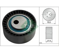 Galet tendeur de courroie trapézoïdale 531 0148 10 INA pour CITROËN PEUGEOT FIAT