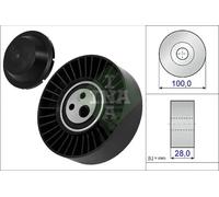 Galet tendeur de courroie trapézoïdale 531 0635 20 INA pour LANCIA ALFA ROMEO
