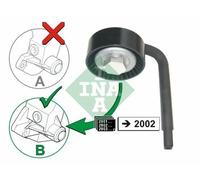 Galet tendeur, courroie d'accessoire INA 531 0790 10