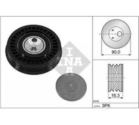 Galet tendeur de courroie trapézoïdale 531 1005 10 INA pour MERCEDES-BENZ GLA