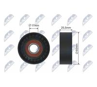 Galet tendeur de courroie d'accessoire pour CITROEN | 1440933, PB5343, 33600