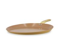 Galetiere colorama 32cm en aluminium recycle noisette induction