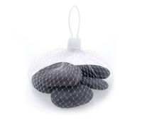 5 galets à peindre - Gris foncé Gris G