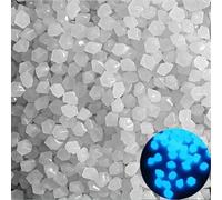 Galets De Décoration De Jardin,Pierres Lumineuses,Lueur Dans La Nuit,Extérieur,Aquarium,50/200 Pièces,8x11mm - Type Lx White-8x11mm 50pcs