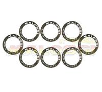 Galets de variateur Malossi Jeu de 26x12,8mm 18gr - 8 pièces